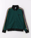 UNITED ARROWS green label relaxing ＜Champion＞TJ ジップジャケット / キッズ 140cm-150cm ユナイテッドアローズ グリーンレーベルリラクシング ジャケット・アウター ブルゾン・ジャンパー グリーン グレー【送料無料】