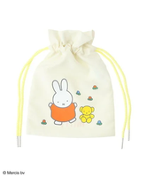 【SALE／50%OFF】Green Parks Miffy/きんちゃくポーチ グリーンパークス 財布・ポーチ・ケース ポーチ ホワイト ブルー