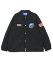 A BATHING APE SPACE APE RELAXED FIT COACH JACKET ア ベイシング エイプ ジャケット・アウター ブルゾン・ジャンパー ブラック【送料無料】