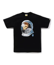 A BATHING APE SPACE APE TEE ア ベイシング エイプ トップス カットソー・Tシャツ ブラック ホワイト【送料無料】