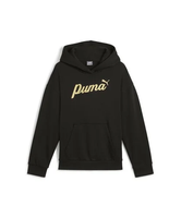 【SALE／30%OFF】PUMA キッズ ガールズ ESS+ スクリプト メタリック フーディー 裏起毛 110-160cm プーマ トップス スウェット・トレーナー