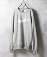 NUMBER (N)INE Number9 SWEATSHIRT ナンバーナイン トップス スウェット・トレーナー グレー ブラック【送料無料】