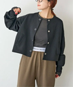 【SALE／30%OFF】Spick & Span リングドットボタンニットジャケット スピックアンドスパン トップス カーディガン ブラック ベージュ【送料無料】
