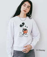 【SALE／20%OFF】DOUX ARCHIVES 【GOOD ROCK SPEED】MICKEY MOUSE/Sweatshi ドゥアルシーヴ トップス カットソー・Tシャツ グレー イエロー【送料無料】