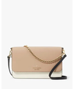 【SALE／60%OFF】kate spade new york マディソン カラーブロック フラップ コンバーチブル クロスボディ ケイトスペードニューヨーク バッグ ショルダーバッグ ブラウン【送料無料】