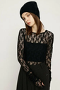 【SALE／20%OFF】SLY BASIC CUT LACE トップス スライ トップス カットソー・Tシャツ ブラック ホワイト レッド【送料無料】