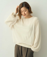 【SALE／40%OFF】YECCA VECCA オーバーチュールニットプルオーバー イェッカヴェッカ トップス ニット ホワイト グレー レッド【送料無料】