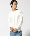 GUESS GUESS スウェット(M)MEN'S L/Slv Sweatshirt ゲス トップス スウェット・トレーナー ホワイト ブラック【送料無料】