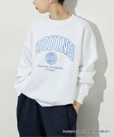 Oriens JOURNAL STANDARD 【GOOD ROCK SPEED/グッドロックスピード】 UCLA sweatshirts:裏起毛スウェット オリエンス ジャーナルスタンダード トップス スウェット・トレーナー ホワイト【送料無料】