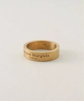 WORLDLY-WISE 【MAISON MARGIELA / メゾン・マルジェラ】Logo Reference Ring 6mm ワールドリーワイズ アクセサリー・腕時計 リング・指輪 ゴールド シルバー【送料無料】