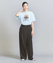 【SALE／30%OFF】BEAUTY&YOUTH UNITED ARROWS ポリエステルブレンド ラップパンツ ユナイテッドアローズ アウトレット パンツ その他のパンツ ブラウン グレー【送料無料】