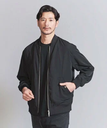 BEAUTY&YOUTH UNITED ARROWS 【WEB限定 WARDROBE SMART】ライト ツイル MA-1 ブルゾン ビューティー＆ユース　ユナイテッドアローズ ジャケット・アウター ブルゾン・ジャンパー ブラック【送料無料】