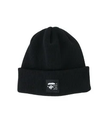 A BATHING APE LOGO KNIT CAP ア ベイシング エイプ 帽子 ニット帽・ビーニー ブラック【送料無料】