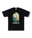 A BATHING APE TIE DYE BY BATHING APE TEE ア ベイシング エイプ トップス カットソー・Tシャツ ブラック ホワイト【送料無料】