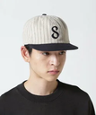 Schott STRIPE 6P CAP/ストライプ 6パネル キャップ ショット 帽子 その他の帽子 ホワイト ブラック グレー【送料無料】