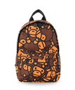 A BATHING APE BABY MILO SMALL BACKPACK ア ベイシング エイプ バッグ リュック・バックパック ブラウン【送料無料】