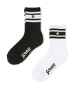 Schott 直営限定/HIGT-SOCKS S/ハイソックス S ショット 靴下・レッグウェア 靴下