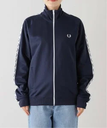 SLOBE IENA FRED PERRY/フレッドペリー TAPED TRACK JACKET M4620 スローブ イエナ ジャケット・アウター ブルゾン・ジャンパー ネイビー【送料無料】