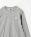 monkey time BEAUTY&YOUTH UNITED ARROWS ＜NIKE＞ クラブ フレンチテリー クルー スウェット ビューティー＆ユース　ユナイテッドアローズ トップス カットソー・Tシャツ グレー ブラック【送料無料】