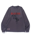 XLARGE VICE TOWN HEAVYWEIGHT L/S TEE エクストララージ トップス スウェット・トレーナー グレー ブルー ホワイト【送料無料】