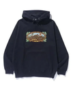 【SALE／30%OFF】XLARGE ROPE LOGO HOODED SWEATSHIRT エクストララージ トップス パーカー・フーディー ブラック ブラウン グリーン【送料無料】