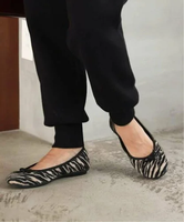 【SALE／30%OFF】JOURNAL STANDARD relume 《追加》【O'KYTI/オキティ】ゼブラバレエシューズ ジャーナル スタンダード レリューム シューズ・靴 バレエシューズ【送料無料】