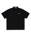 A BATHING APE 【 BAPE X BAYC 】POLO SHIRT ア ベイシング エイプ トップス ポロシャツ ブラック【送料無料】