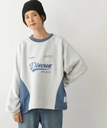 【SALE／20%OFF】LEPSIM 【DISCUS/ディスカス】ロゴフリースプルオーバー レプシィム トップス カットソー・Tシャツ グレー ブラック ブルー【送料無料】