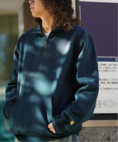 JOINT WORKS CARHARTT WIP / カーハート ダブリューアイピー CHASE NECK ZIP SWEATSHIRT ジョイントワークス トップス スウェット・トレーナー ネイビー ブラック【送料無料】