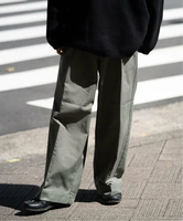 JOINT WORKS OBEY / オベイ OLIVER PLEATED PANT ジョイントワークス パンツ スラックス・ドレスパンツ カーキ ブラック【送料無料】