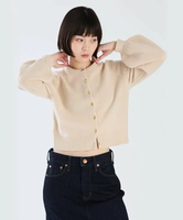 To b. by agnes b. WT19 PULLOVER ラブリーカーディガン アニエスベー トップス ニット ホワイト【送料無料】