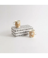 Marimekko 【オンライン限定】Unikko マグカップセット 250ml マリメッコ ファッション雑貨 その他のファッション雑貨 ベージュ【送料無料】