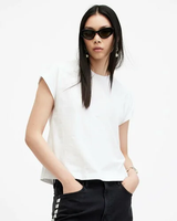 【SALE／30%OFF】ALLSAINTS (W)RUE TEE オールセインツ トップス カットソー・Tシャツ ホワイト【送料無料】