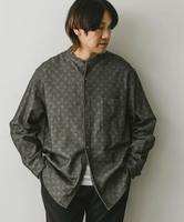 【SALE／30%OFF】URBAN RESEARCH DOORS 『XLサイズ/WEB限定』ヘビーネルバンドカラーシャツ アーバンリサーチドアーズ トップス シャツ・ブラウス ホワイト ブルー【送料無料】