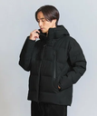 BEAUTY&YOUTH UNITED ARROWS ＜DESCENTE ALLTERRAIN＞ 水沢ダウンジャケット オーバーサイズ マウンテニア ビューティー＆ユース　ユナイテッドアローズ ジャケット・アウター ダウンジャケット・ダウンベスト ブラック グレー【送料無料】