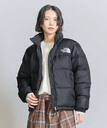 BEAUTY&YOUTH UNITED ARROWS ＜THE NORTH FACE＞NUPTSE ショートヌプシジャケット ビューティー＆ユース　ユナイテッドアローズ ジャケット・アウター ダウンジャケット・ダウンベスト ブラック ベージュ【送料無料】