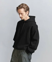 BEAUTY&YOUTH UNITED ARROWS ミラノリブ ニット スウェット パーカ -ウォッシャブル- ビューティー＆ユース　ユナイテッドアローズ トップス ニット ホワイト ブラック【送料無料】