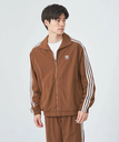 UNITED ARROWS green label relaxing ＜adidas Originals＞ウーブン ファイヤーバード トラックトップ ジャケット ユナイテッドアローズ グリーンレーベルリラクシング ジャケット・アウター ナイロンジャケット ブラウン ブラック【送料無料】