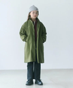 UNITED ARROWS green label relaxing TJ キルト 切り替え モッズコート / キッズ 140cm-160cm ユナイテッドアローズ グリーンレーベルリラクシング ジャケット・アウター モッズコート カーキ ネイビー【送料無料】