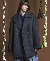 MAISON SPECIAL 【Italian Dead Stock Fabric】Prime-Over Pea Coat メゾンスペシャル ジャケット・アウター ピーコート グレー ブラック イエロー ブルー ブラウン【送料無料】