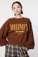 【SALE／18%OFF】RODEO CROWNS WIDE BOWL WYOMING SW TOPS ロデオクラウンズワイドボウル トップス スウェット・トレーナー ブラウン ピンク ブルー グレー【送料無料】