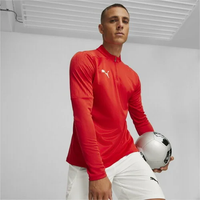 PUMA メンズ サッカー チームファイナル トレーニング 1/4 ジップ トップス プーマ トップス カットソー・Tシャツ【送料無料】