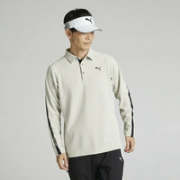 【SALE／30%OFF】PUMA メンズ ゴルフ PF ストレッチ サーモ テーパード ライン 長袖 ポロシャツ プーマ トップス ポロシャツ【送料無料】