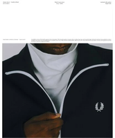 JOURNAL STANDARD FRED PERRY for JOURNAL STANDARD Track Jacket ジャーナル スタンダード トップス その他のトップス ネイビー ブラック【送料無料】