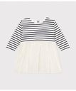 PETIT BATEAU 長袖チュールワンピース プチバトー ワンピース・ドレス ワンピース【送料無料】