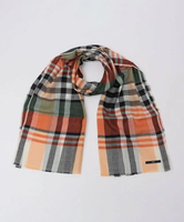 SHIPS MEN Qadri: INDIA WOOL/SILK STOLE シップス ファッション雑貨 マフラー・ストール・ネックウォーマー オレンジ ブラック レッド ネイビー【送料無料】