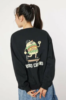 RODEO CROWNS WIDE BOWL 【UNISEX】BURGER スウェット ロデオクラウンズワイドボウル トップス スウェット・トレーナー ブラック ホワイト グレー【送料無料】