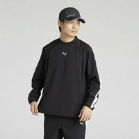 PUMA メンズ ゴルフ PF ストレッチ ウィンド PO ピステ 3.0 プーマ ジャケット・アウター その他のジャケット・アウター ブラック【送料無料】