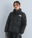 UNITED ARROWS green label relaxing ＜THE NORTH FACE＞Short Nuptse ショート ヌプシ ジャケット ユナイテッドアローズ グリーンレーベルリラクシング ジャケット・アウター ダウンジャケット・ダウンベスト ブラック グレー【送料無料】