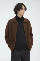 【SALE／40%OFF】MARGARET HOWELL SHETLAND CASHMERE マーガレット・ハウエル トップス ニット ブラウン グレー【送料無料】